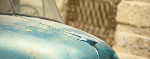 Blue Car Cuba 2