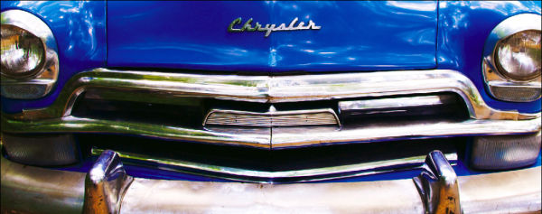 Blue Car Cuba 3