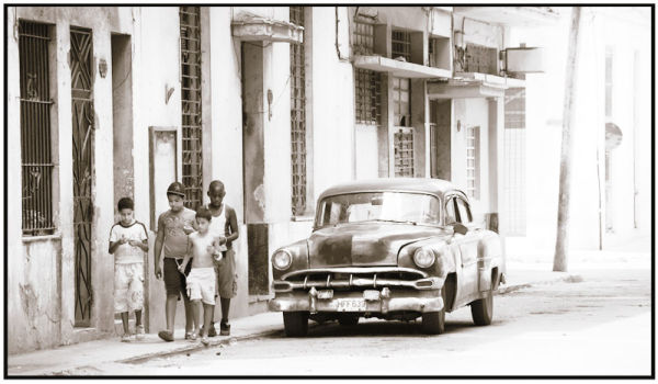 Car and kids
