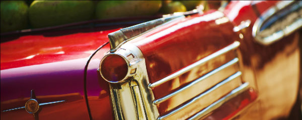 Red Car Cuba